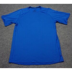 Patagonia Shirt Mens Large Blue Capilene 1 Silkweight Short Sleeve Base Layer